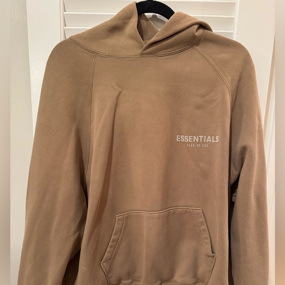 Essentials Brown Hoodie